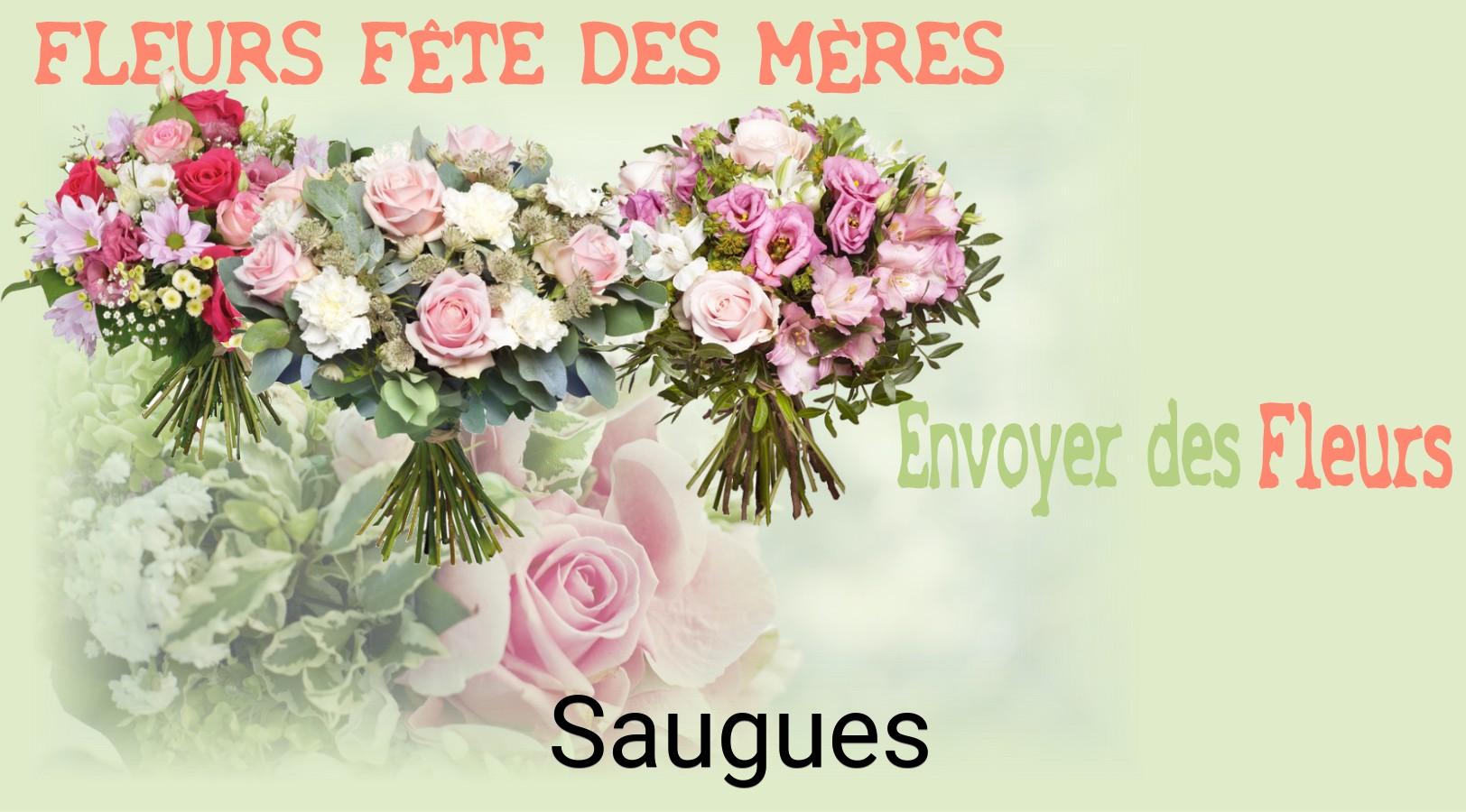 Bouquet de Fête des Mères livré à Saugues